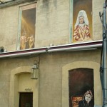 Le théâtre sur les façades d'Avignon