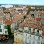Arles, du haut des arènes