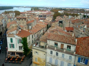 Arles, du haut des arènes