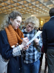 Spencer et Nick au Musée du Louvre