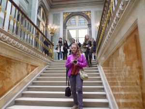 L'escalier des appartements Louis XVI
