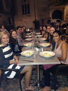 Diner à Avignon