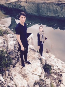 Chris et Sophie, Pont du Gard