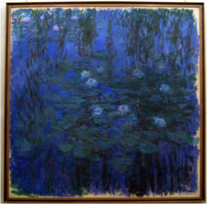 Nymphéas bleus, Monet